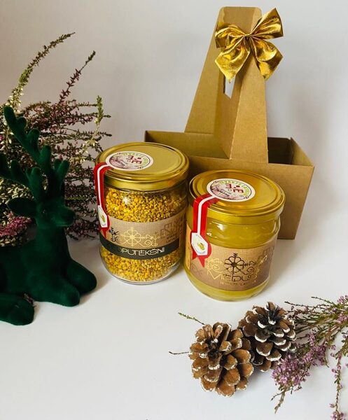 Dāvanu komplekts dāvanu kastītē ar rokturi