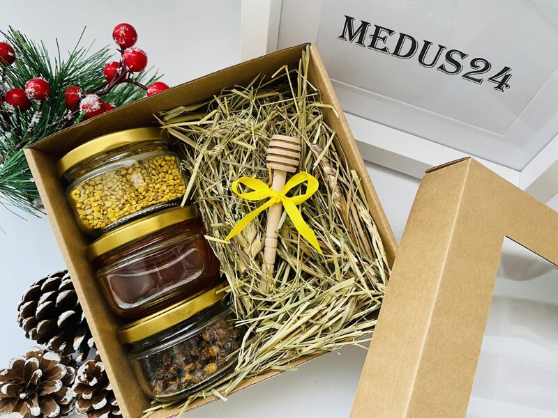 Dāvanu komplekts Mazā medus karotīte